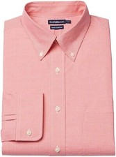 New Croft  Barrow Mens Classic Fit Button-Down True Comfort Dress Shirt NWT