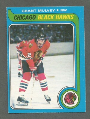 1979-80 O-Pee-Chee OPC Hockey Grant Mulvey #88 Chicago Black Hawks NMT+ **4