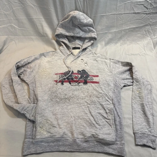 Felpa con cappuccio uomo DSQuared2 Born On Ice taglia L Italia