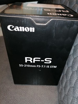 Canon RF S 55-210mm F5-7.1 IS STM Tele Zoomobjektiv APS C Top Zustand