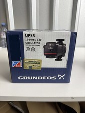 New GRUNDFOS UPS3 15 - 50 / 65 130 CENTRAL HEATING CIRCULATOR PUMP
