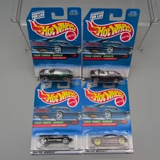 1997 Hot Wheels Tech Tones Series - Complete Set of 4 