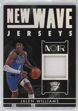 2022-23 Panini Noir New Wave Jerseys 11/99 Jalen Williams #NWJ-JLW 0g27