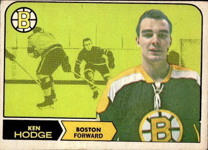 1968-69 O-Pee-Chee SET BREAK #8 Ken Hodge VG