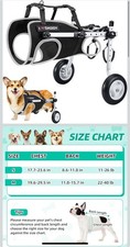Dog Wheelchair for Back Legs - Adjustable for Senior, Arthritis,or Disabled Dogs