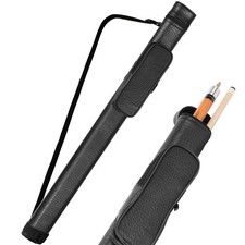 1 1 Pool Stick Case, Hard Billiard Pool Cue Cases for 1 Complete 2-Piece Cue ...