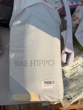 Idle Hippo Full Body Bath Pillow for Bathtub Non-Slip Bath Cushion 50  X 15  NEW