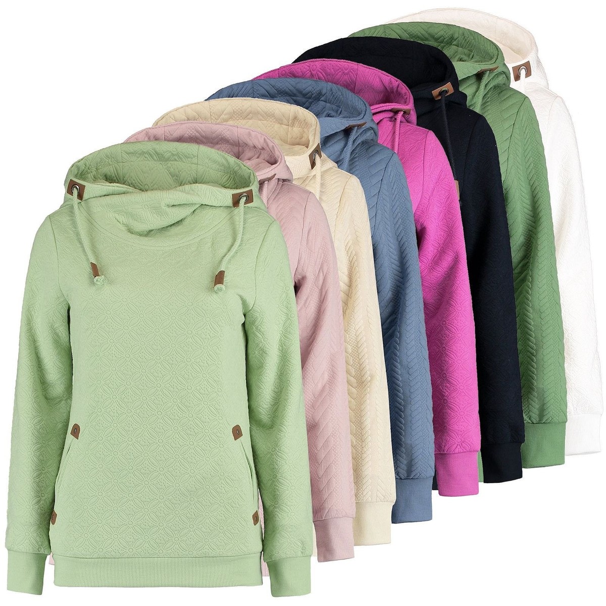 Hailys Damen Hoodie Pullover Sweatshirt Kapuzenpullover Hoody