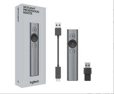 Logitech Spotlight 910-004654 Wireless Presentation Remote Control with USB -...