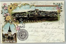 13545920 - 8685 Schauenstein Insiegel der Stadt Schauenstein Kirche St.