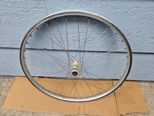 Vintage 80s Araya 26 x 1.50 Front Wheel 36h Joytech High Flange Hub Japan