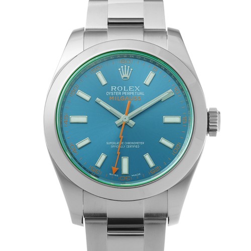 ROLEX Milgauss 116400GV Z Blue WATCH 750023