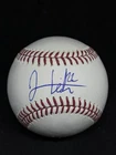 TEXAS RANGERS JACK LEITER SIGNED BASEBALL JSA COA AUTHENTIC AUTOGRAPH MLB