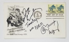 Indigo Girls SIGNED 1978 Peace Unites Music First Day Cover FDC Envelope JSA COA