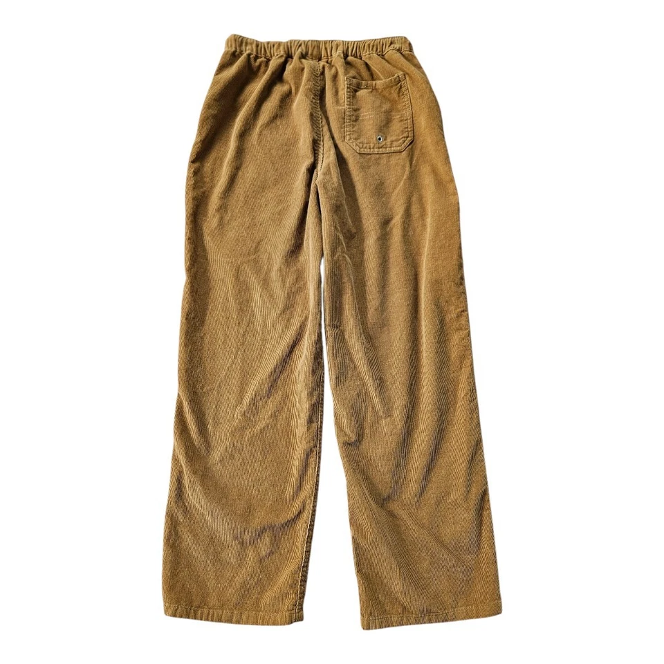 Hanna Andersson Cotton Brown Corduroy Casual Soft Pull On Pants Girls Size 12 - Image 4 of 4