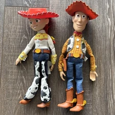 Disney Toy Story Woody Jessie Talking Pull String Dolls Bonnie Andy - Nonworking