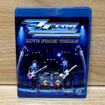 ZZ Top Live From Texas Blu-ray 2008 Rock Music Concert Video 1080p DTS-HD Audio