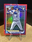 Jadher Areinamo 2024 Bowman Chrome Prospect Red Refractor /5 #BPC-2