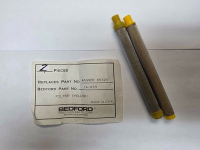  ASM 4434-2 PAINT SPRAYER FILTER WAGNER PT#: 89324 BEDFORD PT#: 14-833 (2-PACK)