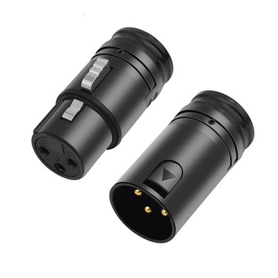 XLR Lötstecker Mikrofon Lötadapter 3Pin XLR Mikrofonkabel Stecker K3L9