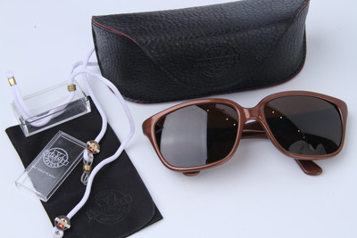 Rare Vintage Vuarnet 009 Brown Sunglasses PX5000 Mineral Brown lens