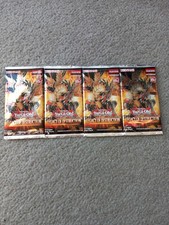 YuGiOh TCG Legacy of Destruction: Booster Packs ( 4 Packs) 1st Edition New