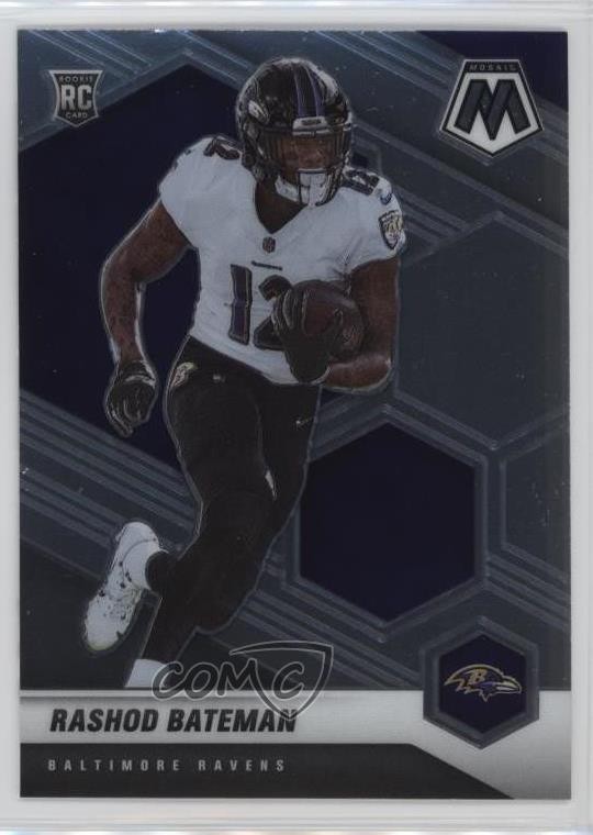 2021 Panini Mosaic Rookies Rashod Bateman #310 14x1