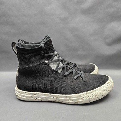 Converse Renew Chuck Taylor All Star Crater Knit Shoes Mens 7.5 Black High Top
