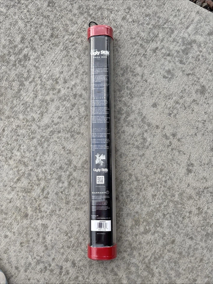 Shakespeare Ugly Stik Pack Rod GX2 6' 6" Medium 4-Pc Spinning USSP664M 1286736 - Image 2 of 3