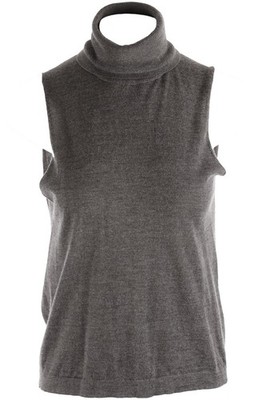 THE ROW GRAUES KASCHMIR TOP MEDIUM