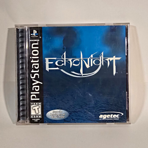 Echo Night - PlayStation 1  PS1, CIB (Color Faded Cover)