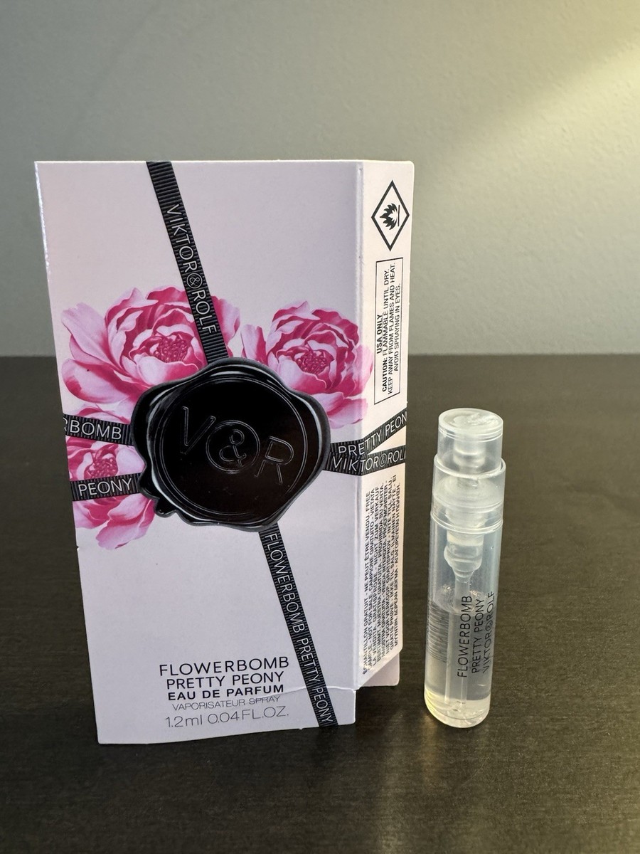 Viktor & Rolf Flowerbomb Pretty Peony 1.2 ml .04 oz Eau de Parfum