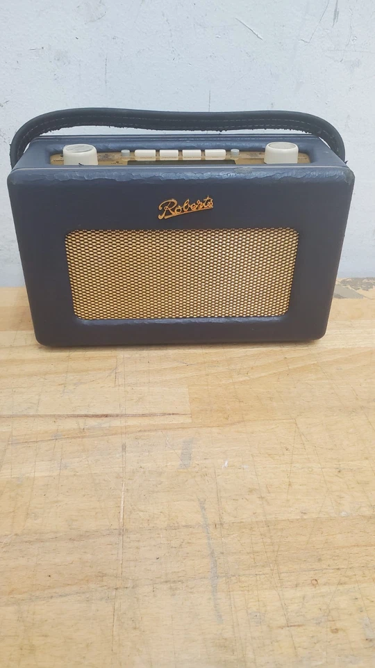 Rádio Roberts Vintage RD-60 - Azul - Com caixa - Imagem 2 de 4