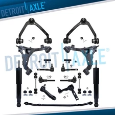 Front Upper Lower Control Arm Suspension Kit for 1997-2002 Expedition F-150 4WD
