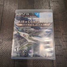 Air Conflicts Secret Wars PS3 PlayStation 3 Video Game Flight Combat CIB