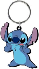  NEW Disney: Stitch Soft Touch PVC Key Ring by Monogram