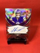 2024 Panini Select Ivan Pace Jr Auto #SSP-IPJ #/75 Red - Vikings