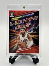 2023 Donruss Optic #9 Lights Out Red Scope Donovan Mitchell
