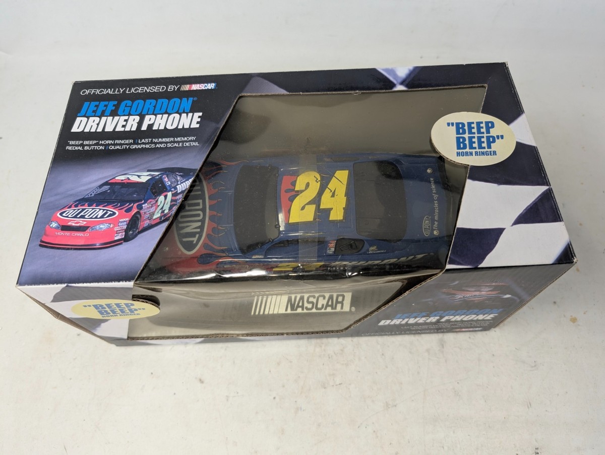 Jeff Gordon NASCAR Driver Phone #24 DuPont Beep Beep Horn Ringer