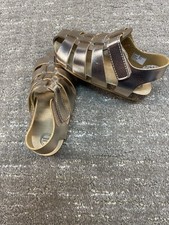 NWOT Infant Girls 6 Wonder Nation Rose Gold Sandals