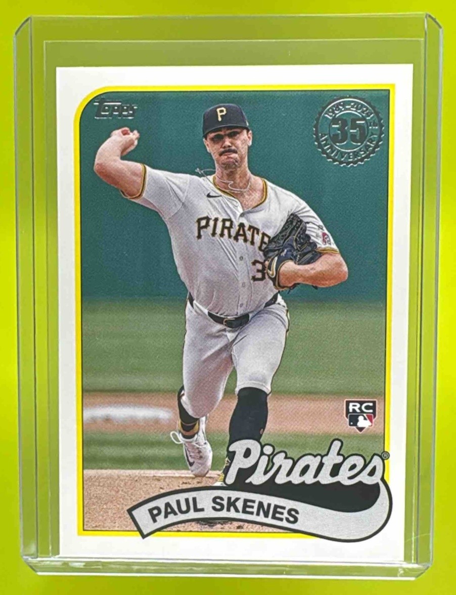 2024 Topps Baseball Update Paul Skenes 1989 #89US-46 RC Pittsburgh Pirates