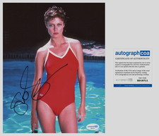 Susan Sarandon signed 8x10 Photo THELMA & LOUSIE a Hot SEXY Swimsuit ACOA COA