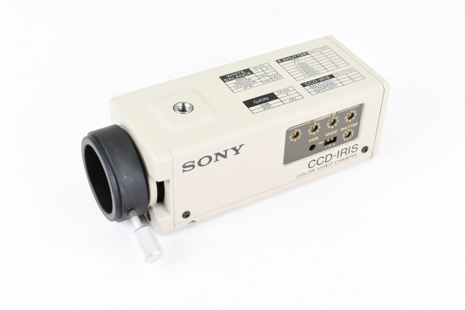 SONY DXC-107AP, Color Video Camera