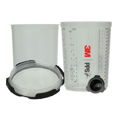 3M 26024 PPS Series 2.0 Spray Cup System Kit Large (28oz/850 mL) 200 micron  