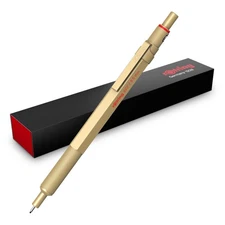 Rotring 600 Mechanical Pencil 0.2Mm Professional Writing Instrument Gold
