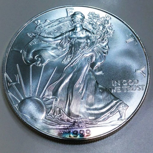 1999 1 oz American Silver Eagle .999 Silver Beautiful Uncirculated Coin