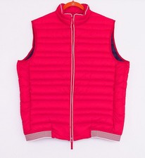 Armani Exchange A/X Mens Down Puffer Vest Red Size XL