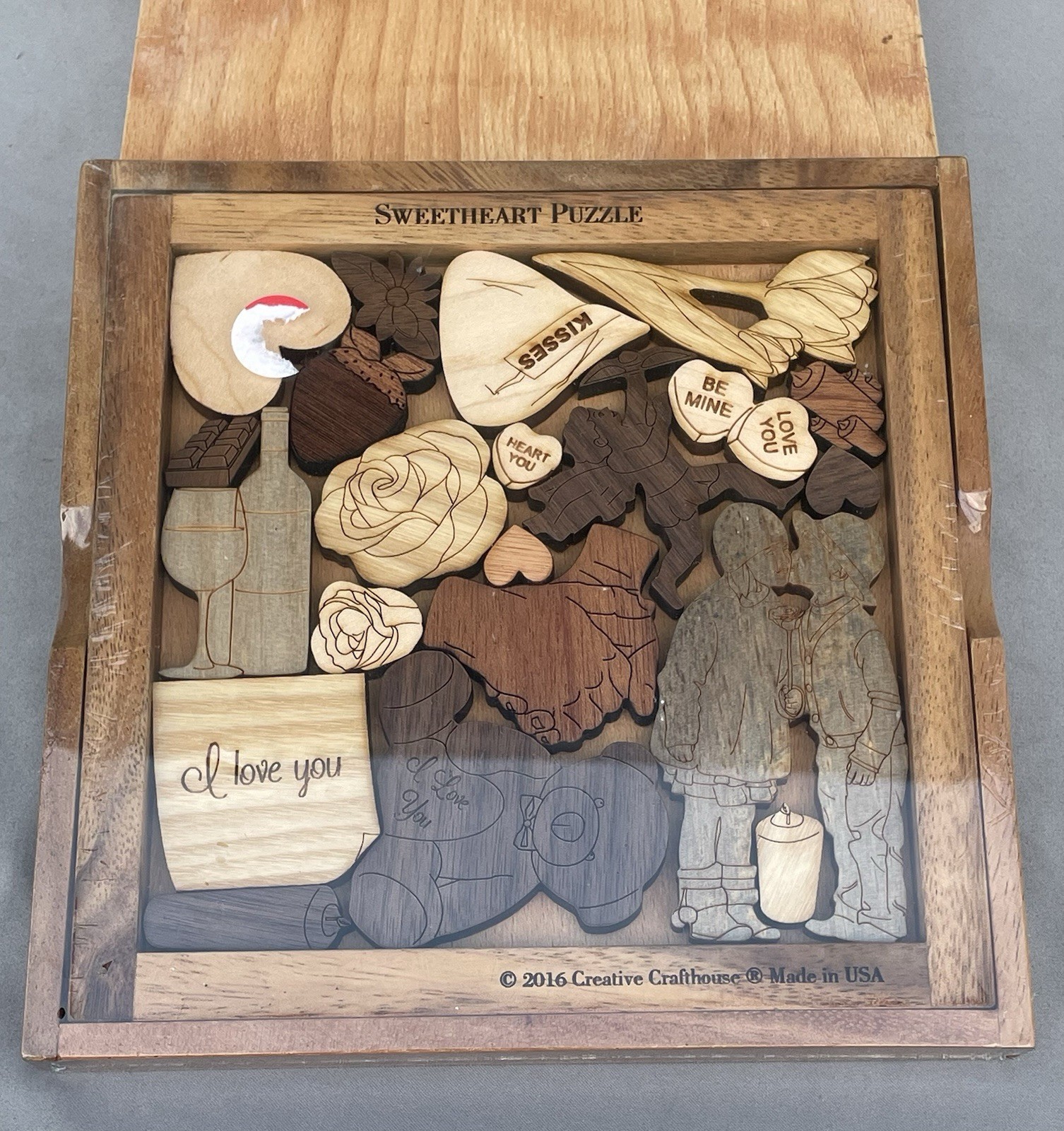 Lot Of 3 Creative Crafthouse Wooden Puzzles New Unopened 