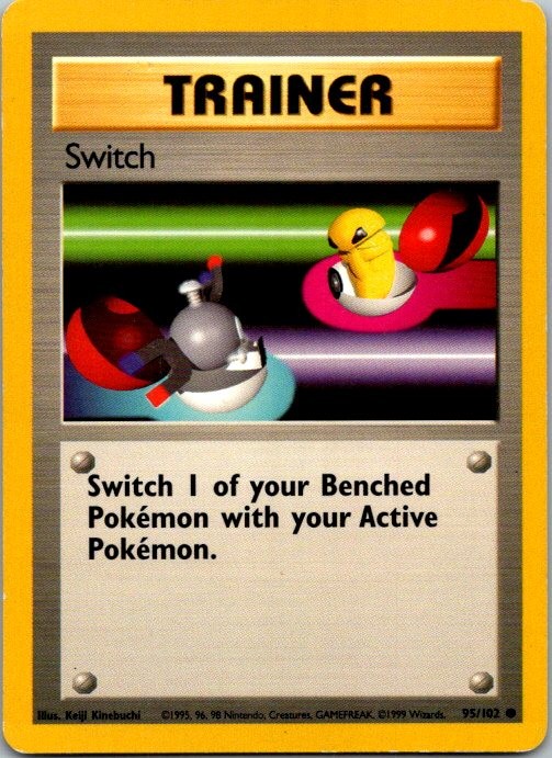Switch Common Base Set (Shadowless) 095/102 LP