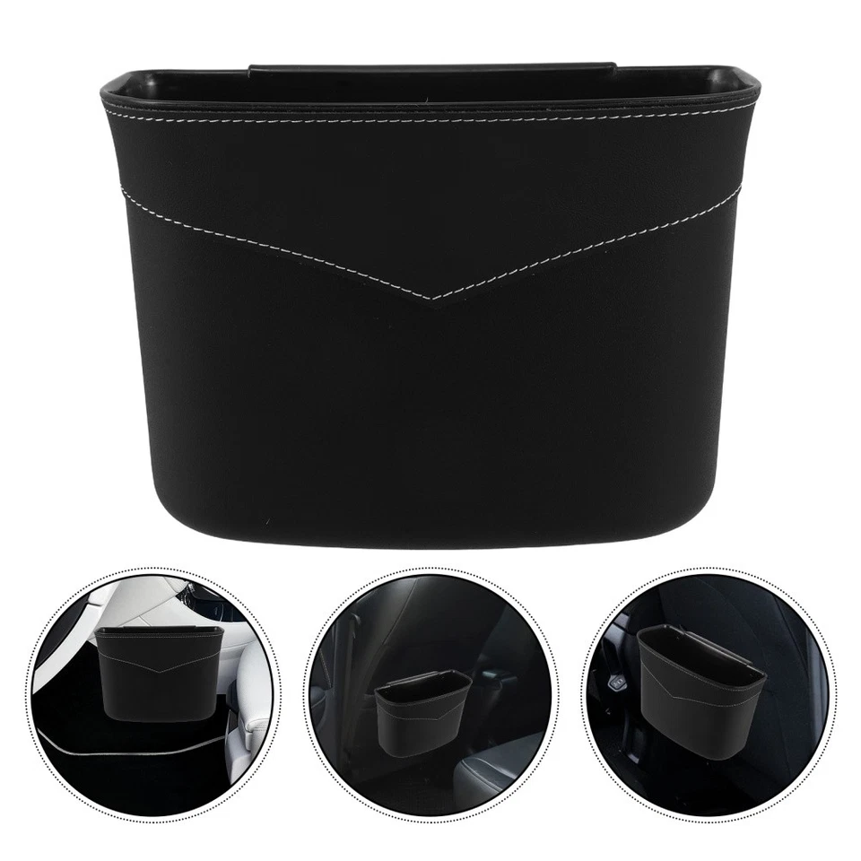 Auto-Mülleimer zum Aufhängen an der Tür – Auslaufsicherer Abfallbehälter mit - Bild 3 von 4